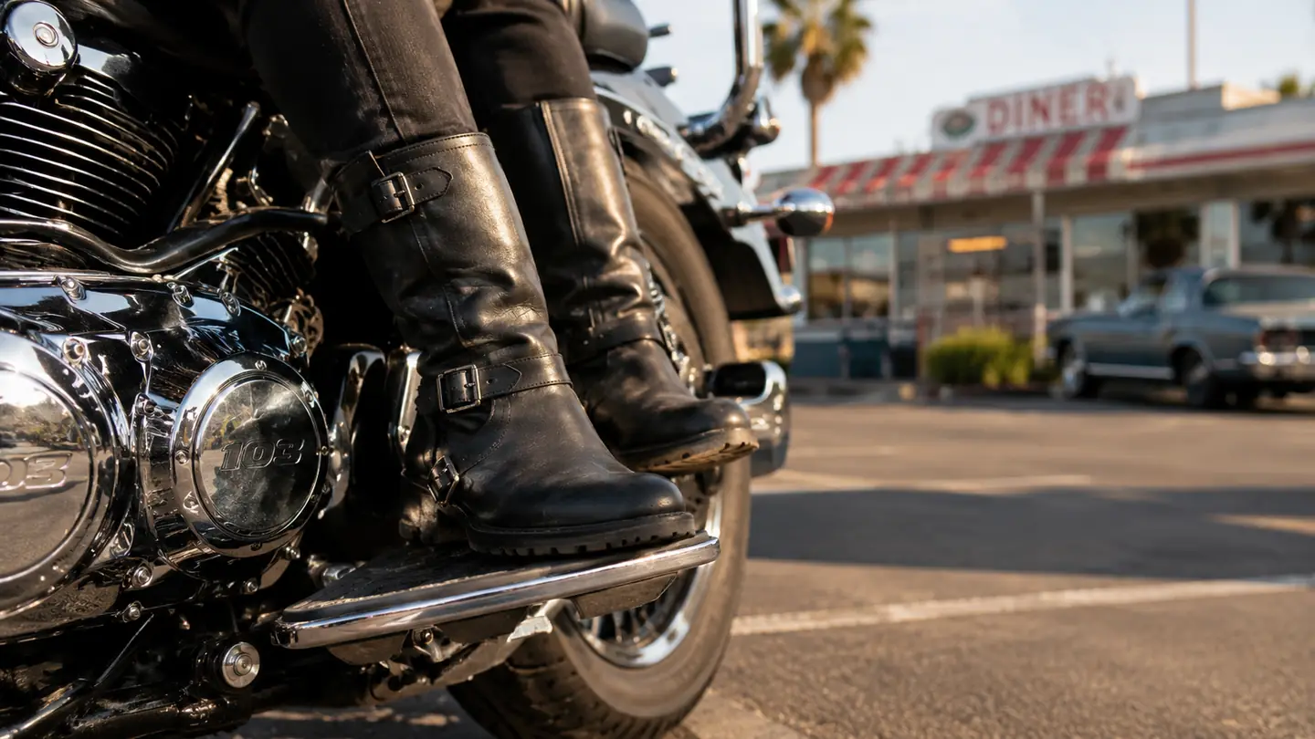 Harley-Davidson Eda Boots vs Harness Boots for Riding